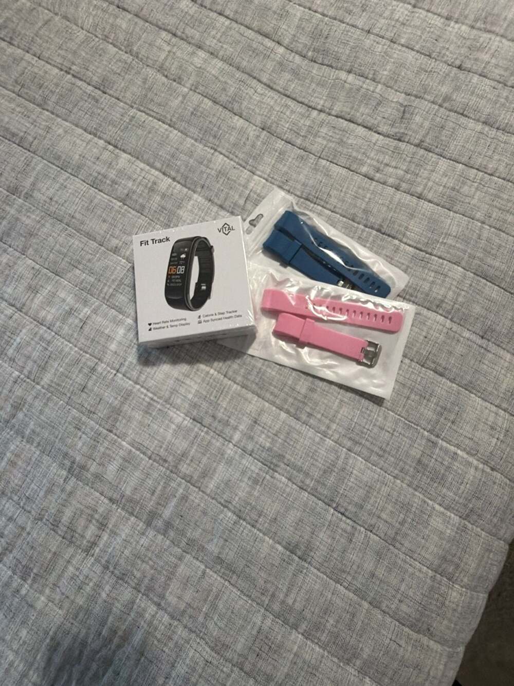Vital Fit Track Fitness Tracker with Extra Bands